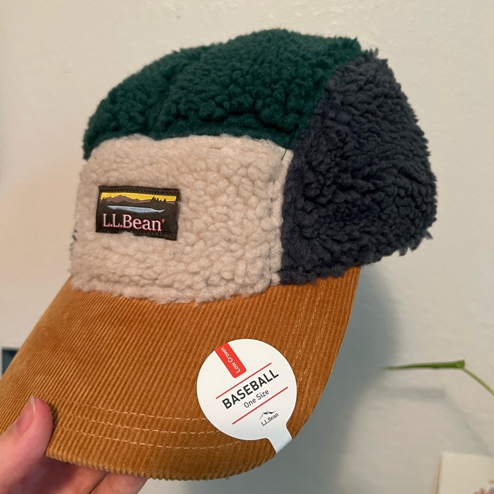 L.L. Bean Sherpa baseball cap.